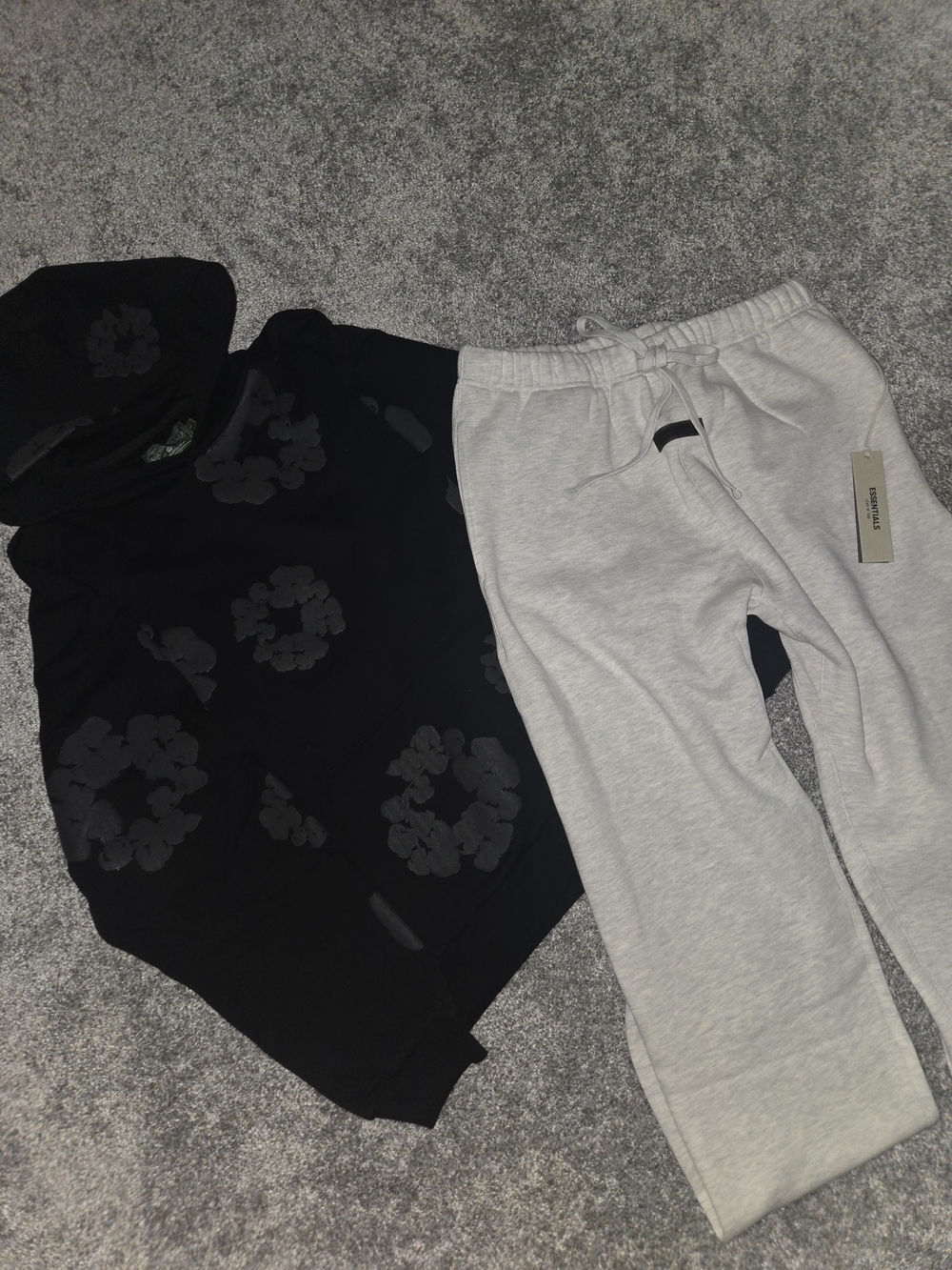 Demin Tears Black